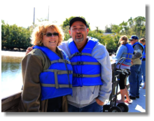 Kanuausflug zu den Manatees mit Mary und Bob