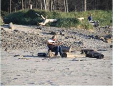 Music on the beach